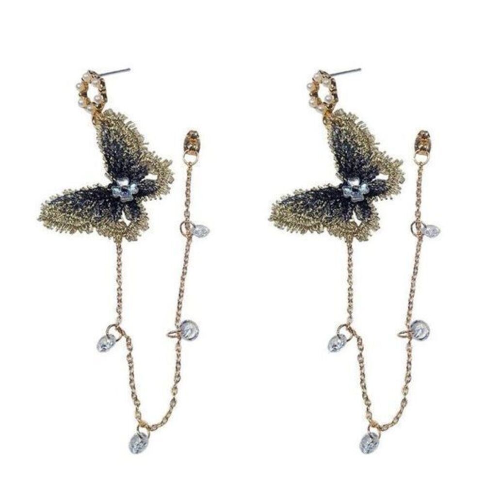 Fairy Butterfly Long Earrings Dangle & Chandelier​​